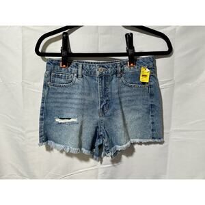 RSQ Vintage High Rise Faded Short Jeans Youth Size 16.